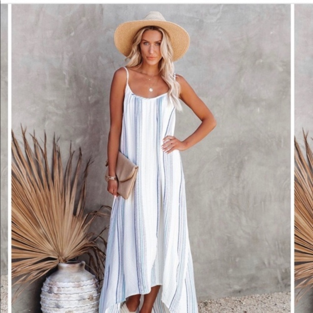 Beautiful high/low summer maxi dress